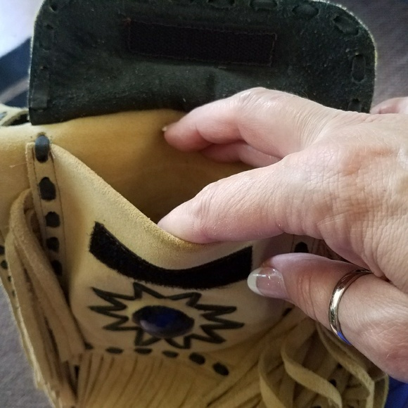 Fringe suede boho bag - Picture 5 of 8